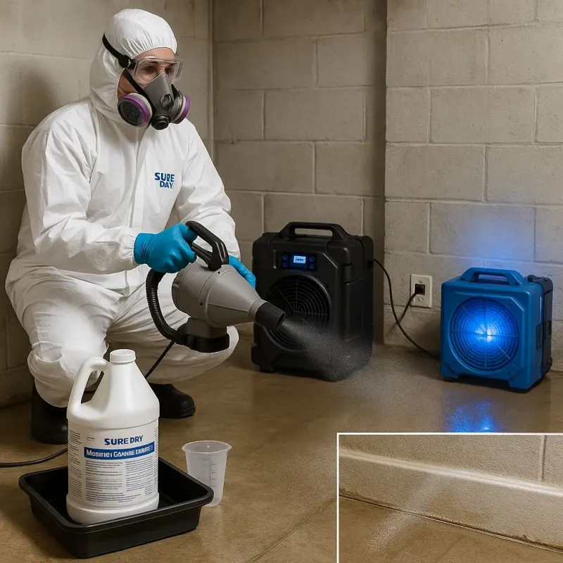 Sanitization and Odor Removal process in Winchester, VA