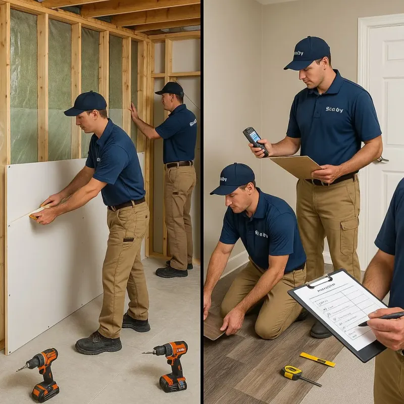 Repairs and Reconstruction process in Winchester, VA