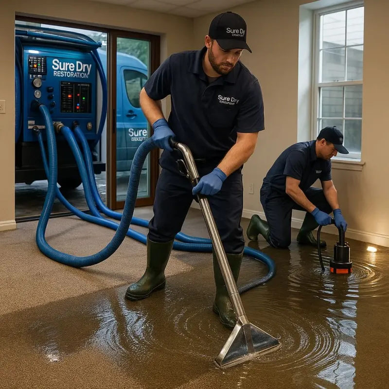 Water Extraction and Removal process in Winchester, VA